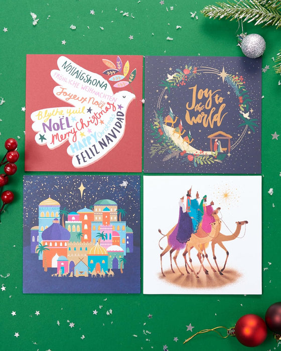UKG 'Open Cards' Christmas Card Boxed Pack Of 20