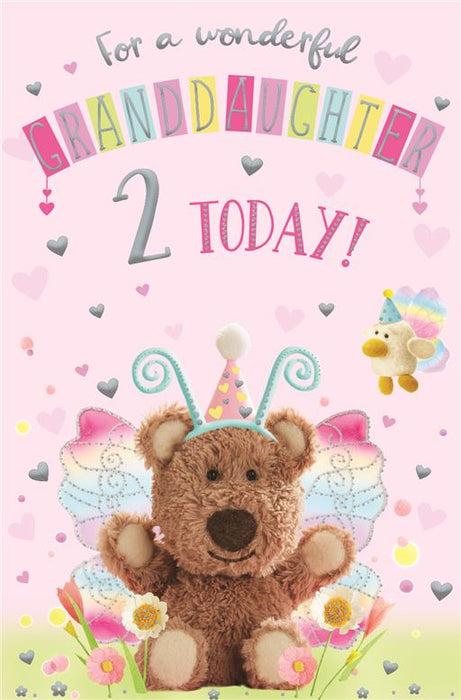 ICG 'For A Wonderful Granddaughter 2 Today' Birthday Card