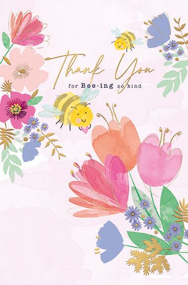 Words & Wishes 'Thank You For Bee-ing So Kind' Thank You Card