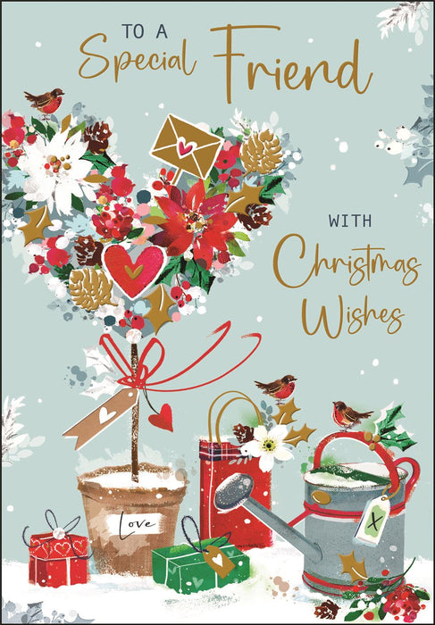 Jonny Javelin 'To A Special Friend With Christmas Wishes' Christmas Card
