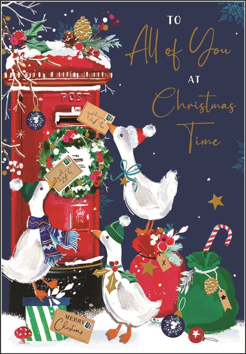 Jonny Javelin 'To All Of You' Christmas Card
