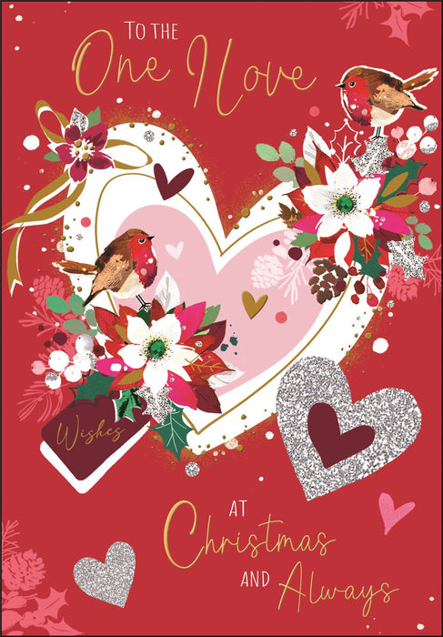 Jonny Javelin 'Wishes To The One I Love' Christmas Card