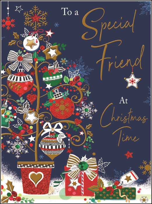 Jonny Javelin 'To A Special Friend At Christmas Time' Christmas Card