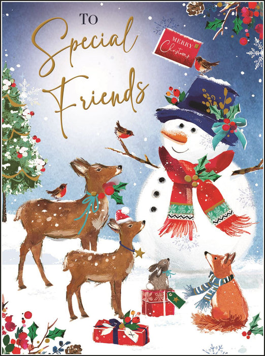 Jonny Javelin 'To Special Friends' Christmas Card