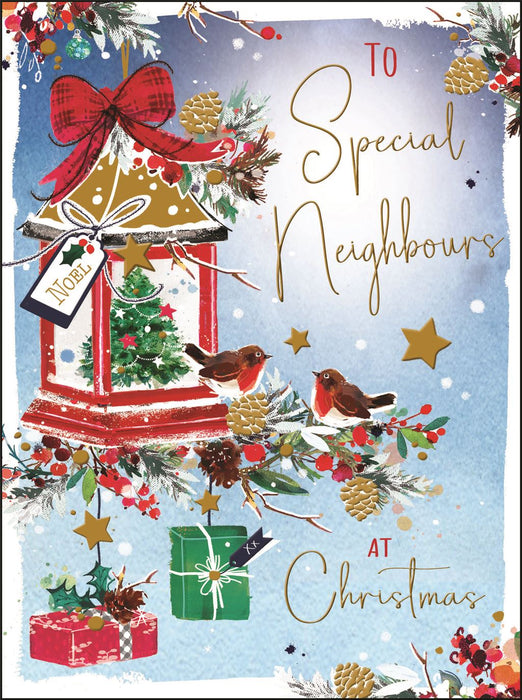 Jonny Javelin 'To A Special Neighbour At Christmas' Christmas Card