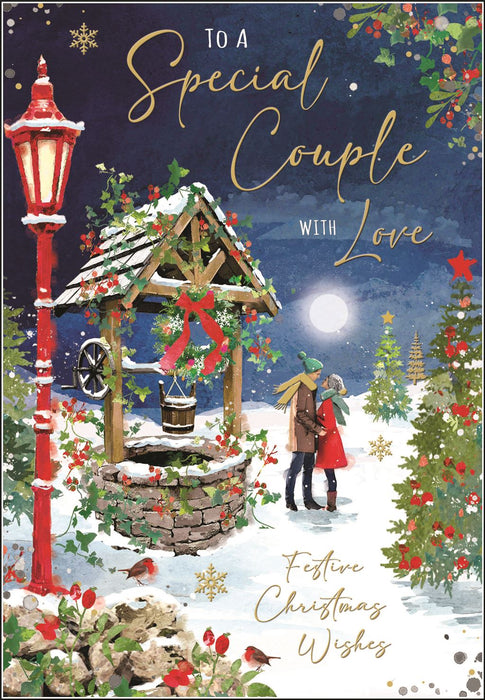 Jonny Javelin 'To A Special Couple With Love' Christmas Card