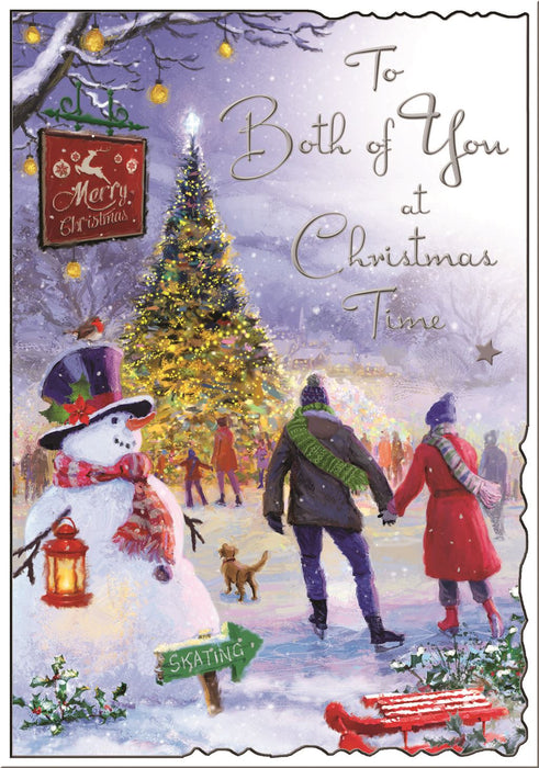 Jonny Javelin 'To Both Of You' Christmas Card