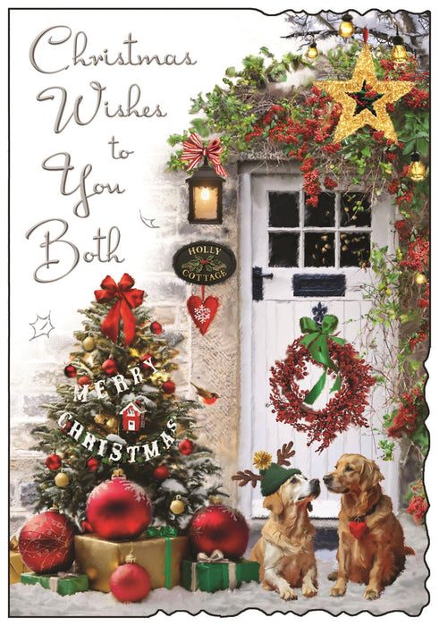 Jonny Javelin 'Christmas Wishes To Both Of You' Christmas Card