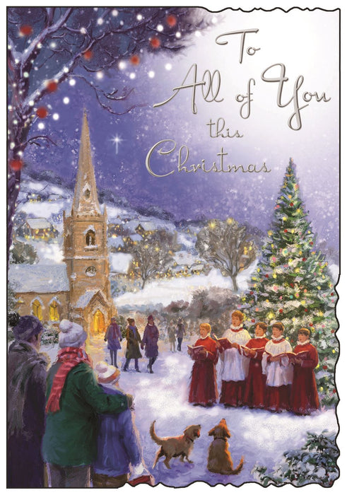 Jonny Javelin 'To All Of You' Christmas Card