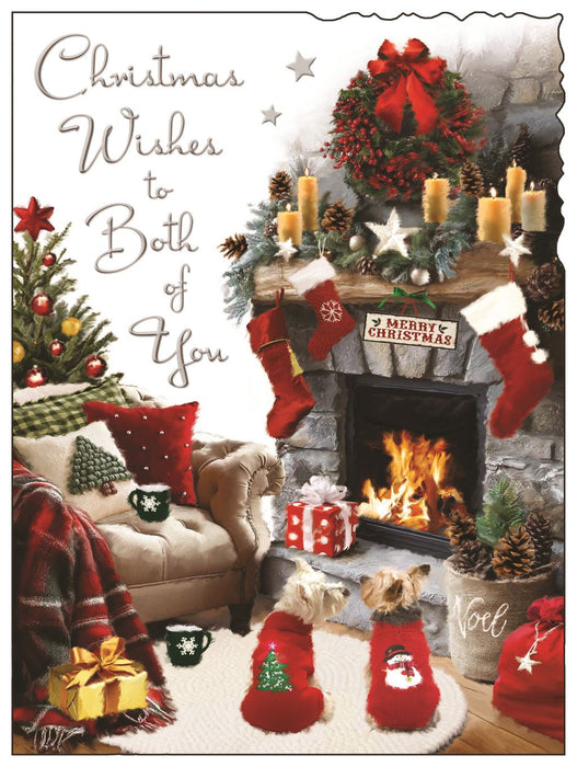 Jonny Javelin 'Christmas Wishes To Both Of You' Christmas Card