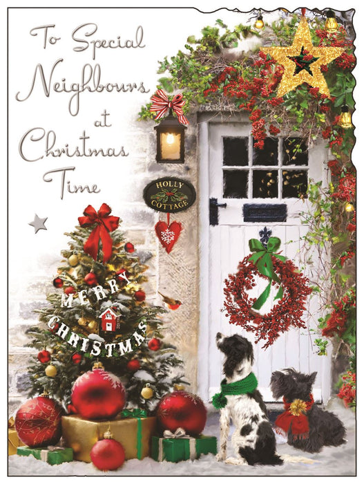 Jonny Javelin 'To A Special Neighbour At Christmas Time' Christmas Card