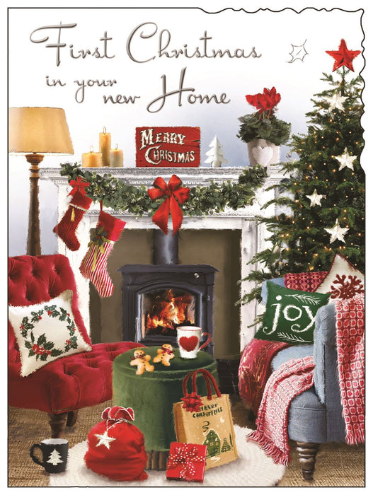 Jonny Javelin 'First Christmas In New Home' Christmas Card