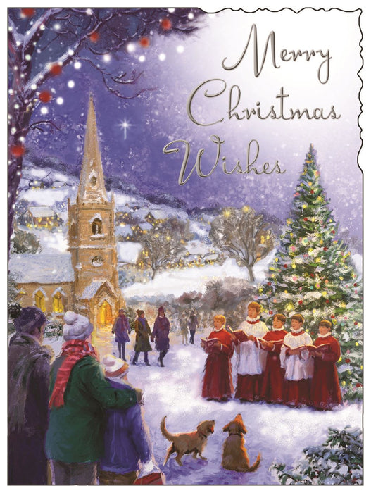 Jonny Javelin 'Merry Christmas Wishes' Christmas Card