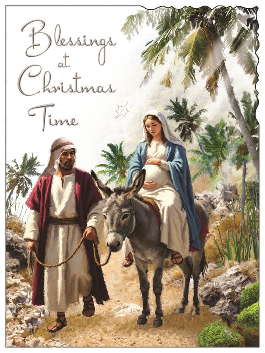 Jonny Javelin 'Blessings At Christmas Time' Christmas Card