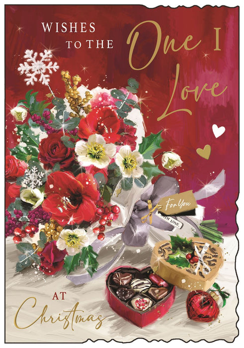 Jonny Javelin 'Wishes To The One I Love' Christmas Card