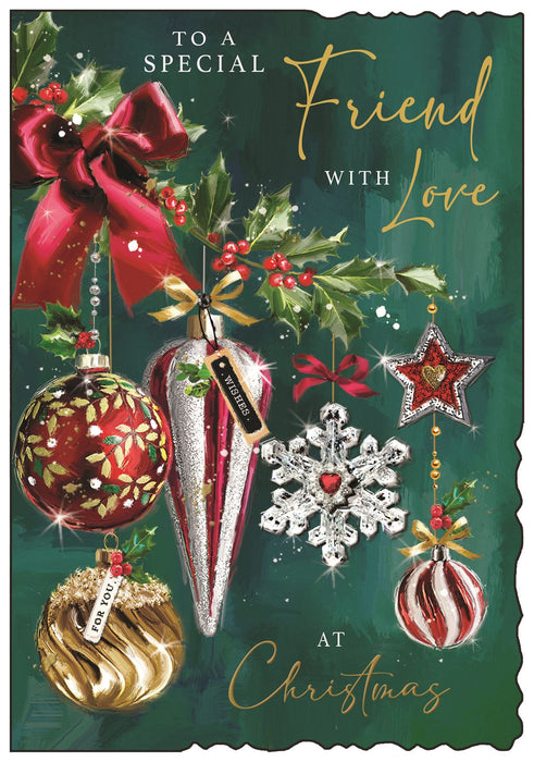 Jonny Javelin 'To A Special Friend With Love' Christmas Card