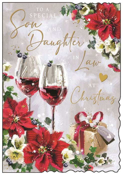 Jonny Javelin 'To A Special Son & Daughter In Law At Christmas' Christmas Card
