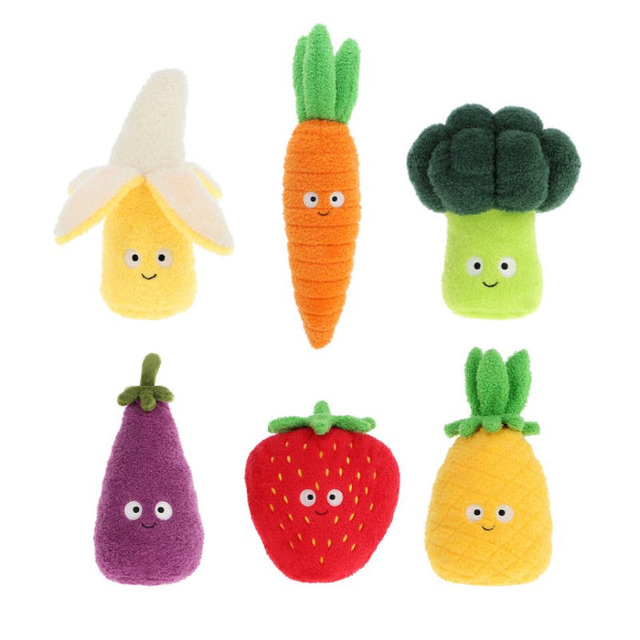 Keel Toys Snackies Fruit and Veg 18cm