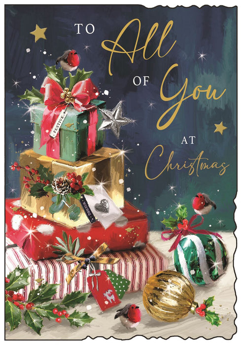 Jonny Javelin 'To All Of You' Christmas Card