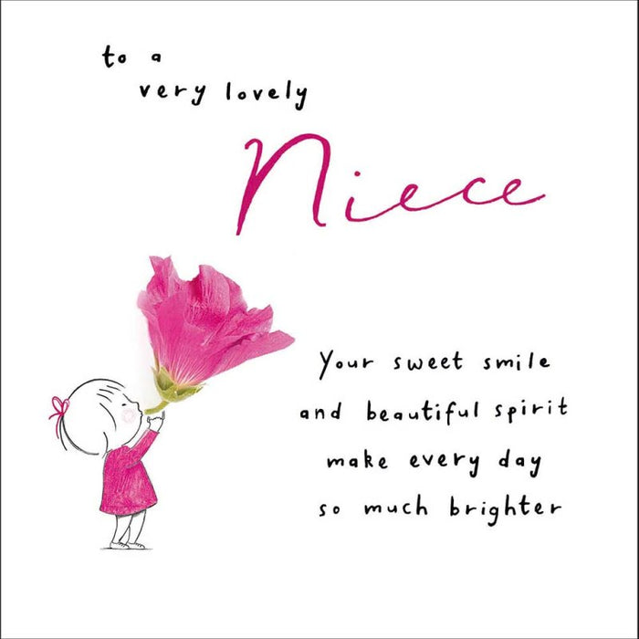 Woodmansterne 'Special Niece' Birthday Card