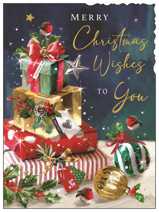 Jonny Javelin 'Merry Christmas To You Presents' Christmas Card