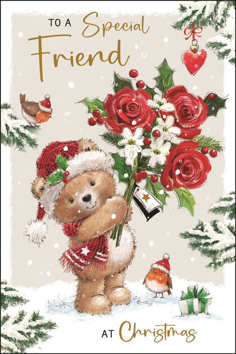 Jonny Javelin 'To A Special Friend At Christmas' Christmas Card