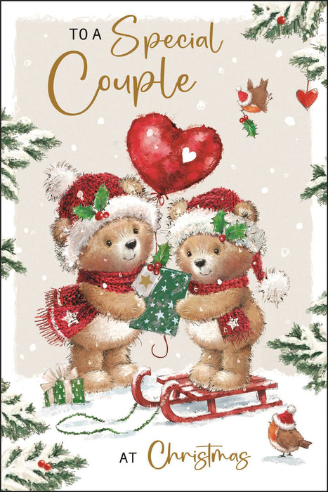 Jonny Javelin 'To A Special Couple' Christmas Card