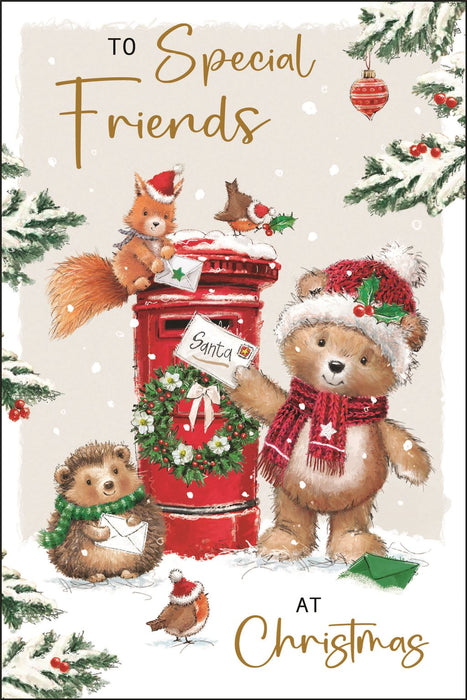 Jonny Javelin 'To Special Friends At Christmas' Christmas Card