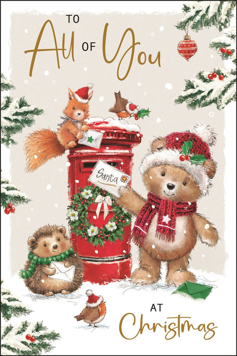 Jonny Javelin 'To All Of You' Christmas Card