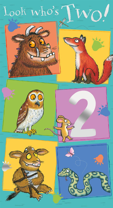 Words N Wishes 'Look Who's Two' Birthday Card
