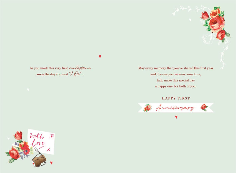 ICG To An Amazing Son & Daughter In Law Anniversary Card