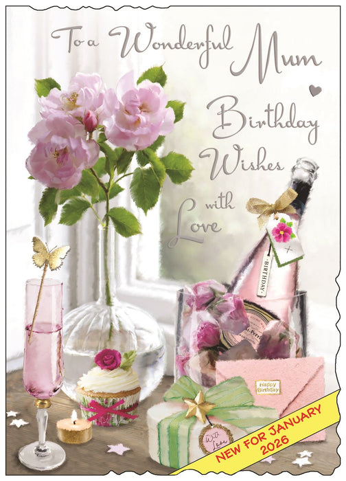 Jonny Javelin 'To A Wonderful Mum' Birthday Card