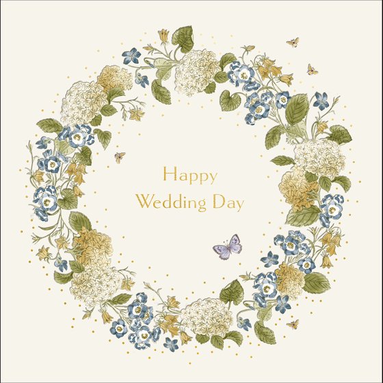 Woodmansterne 'Wedding Day' Wedding Card