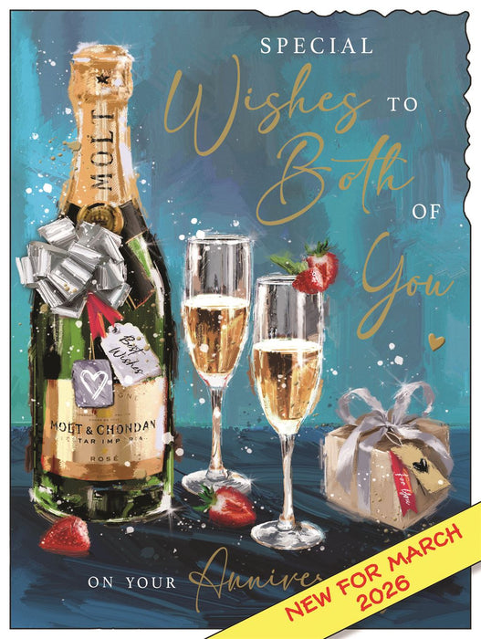 Jonny Javelin 'Special Wishes To You Both' Anniversary Card