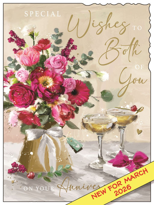 Jonny Javelin 'Special Wishes To Both Of You' Anniversary Card
