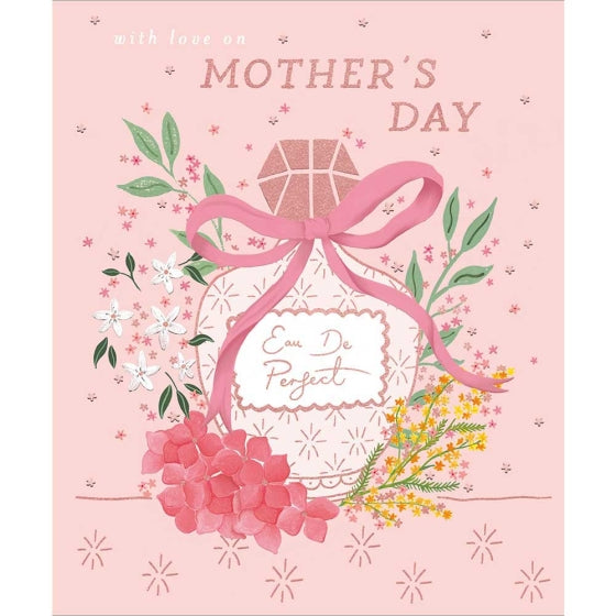 Woodmansterne 'Eau De Perfect' Mother's Day Card