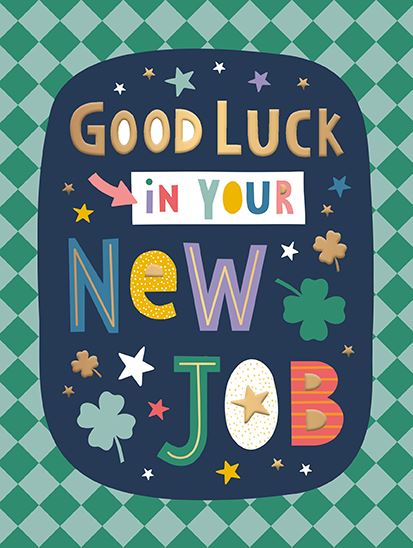 Words N Wishes 'Good Luck In Your new Job' Retirement Card