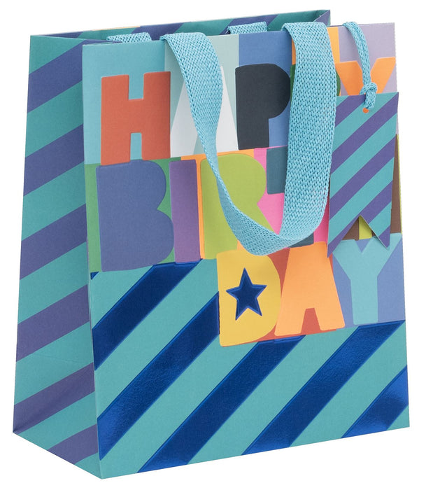 Glick Vivid Cobalt Medium Gift Bag