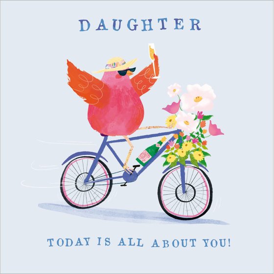 Woodmansterne 'Special Daughter' Birthday Card