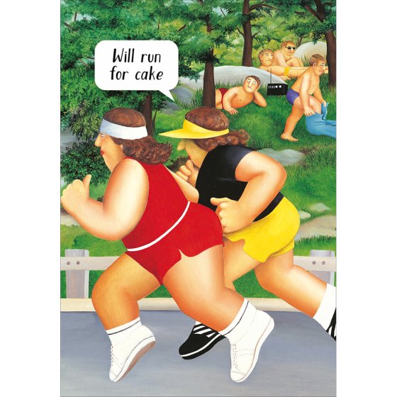 Woodmansterne 'Anything For Cake' Open Card