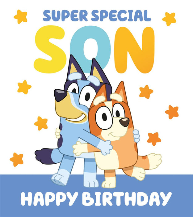 Words N Wishes 'Super Special Son' Birthday Card