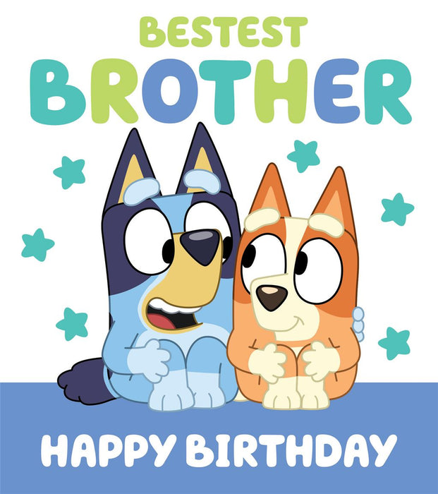 Words N Wishes 'Bestest Brother' Birthday Card