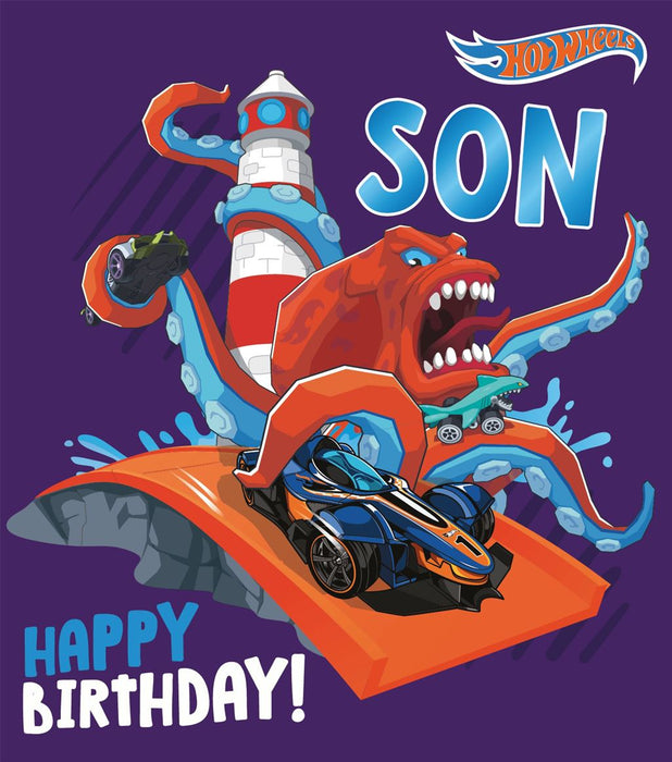 Words N Wishes 'Son Happy Birthday' Birthday Card