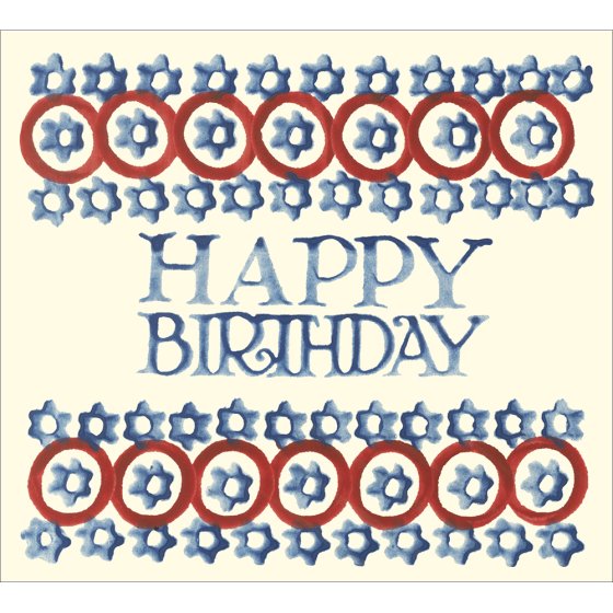 Woodmansterne 'Flower Borders Birthday Card