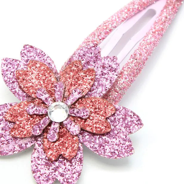 Molly & Rose Flower Sleepies with Glitter Elastics