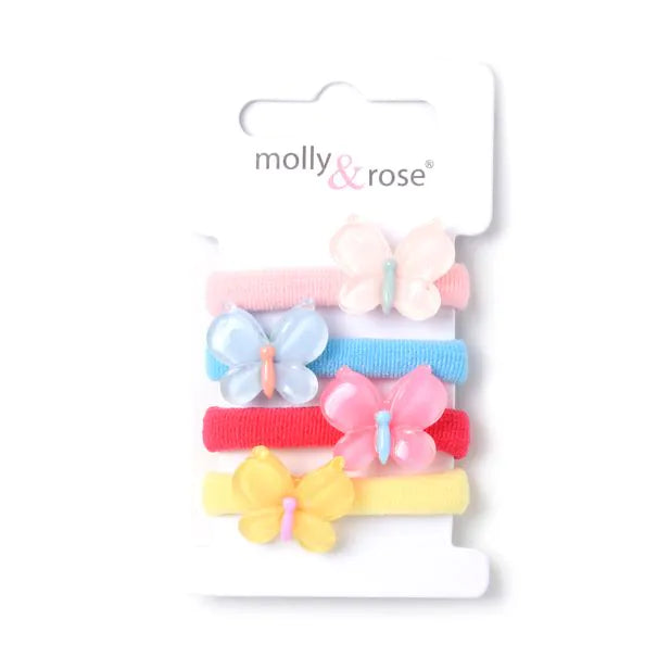 Molly & Rose Jersey Elastics - Butterfly Motif