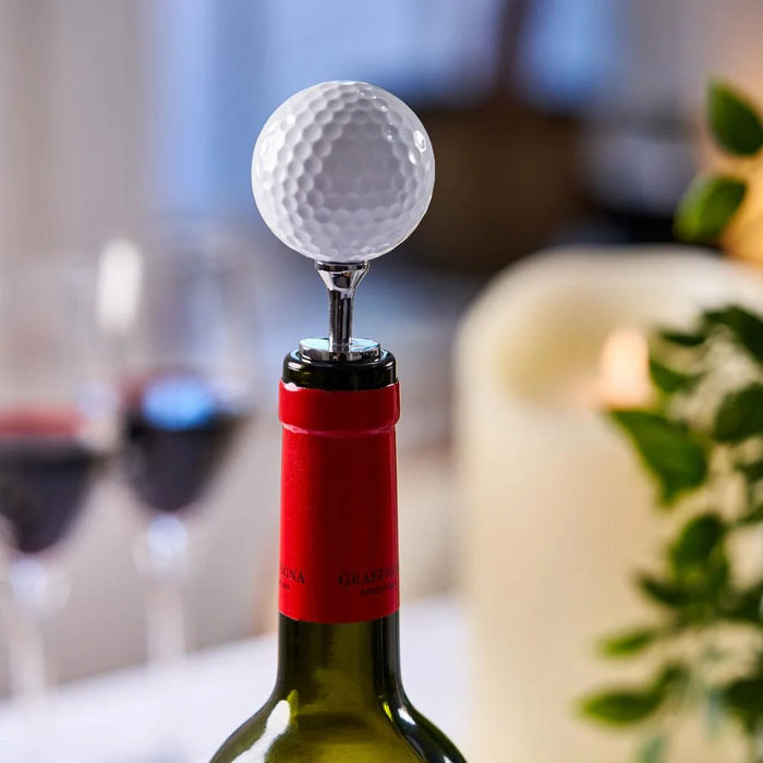 Golf Ball Bottle Stopper