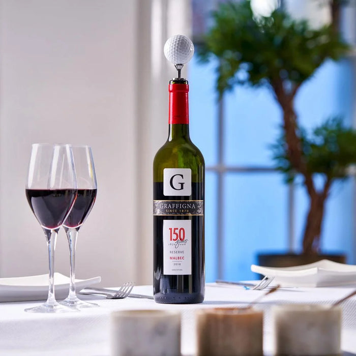 Golf Ball Bottle Stopper