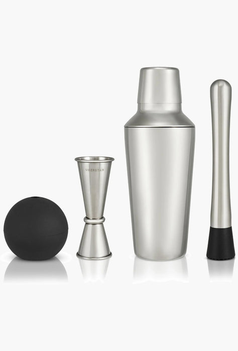 Cocktail Master Gift Set - Silver