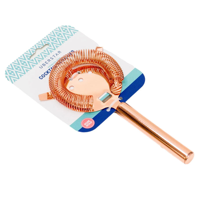 Hawthorne Cocktail Strainer - Rose Gold